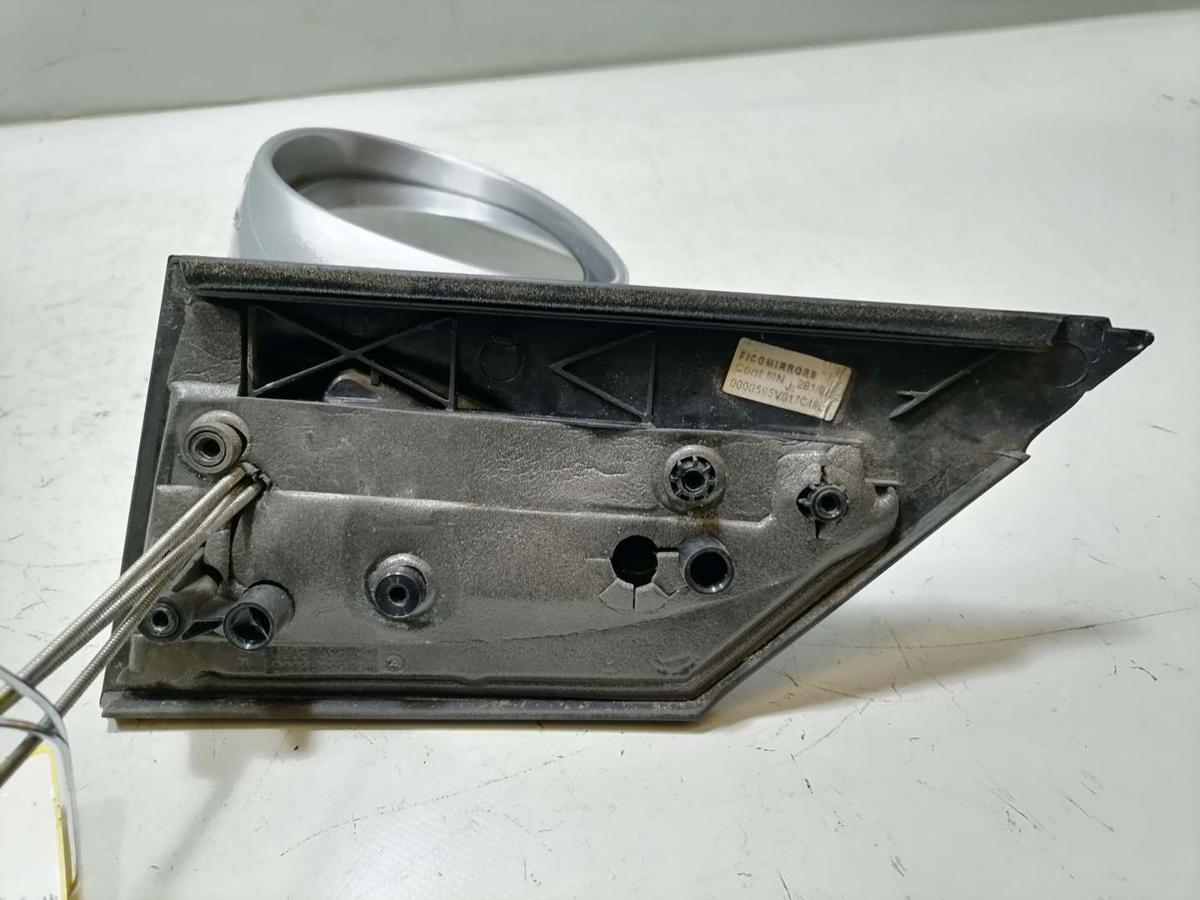 Smart ForTwo Coupe 450 original Au&szlig;enspiegel links EB2 Silber manuell BJ03